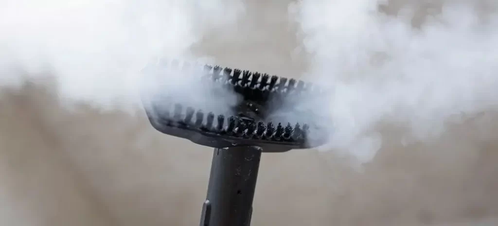 Black Steam Cleaner Brush