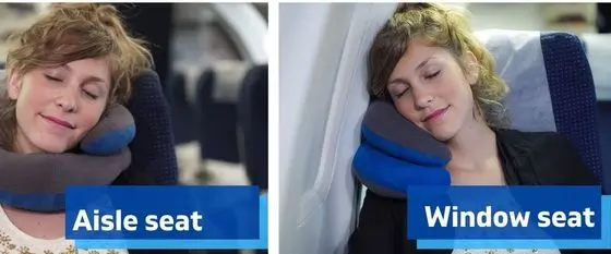 Aisle And Window Seat Neck Pillow