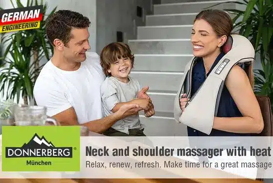 Massager for Neck Pain Relief Shiatsu