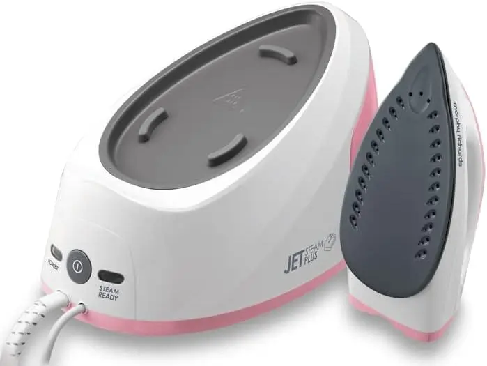 Morphy Richards Jet Steam Plus Pink Compact Steam Generator Iron