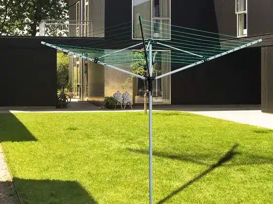 Rotary Laundry Airer On Lawn