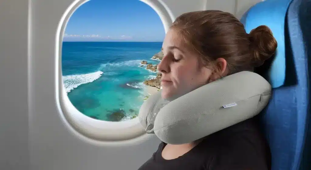 Pillow On Plane