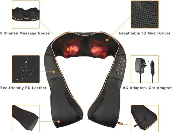 Triducna Shiatsu Back Neck Massager