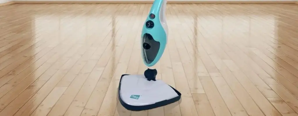 White Steamer On Wood Floor