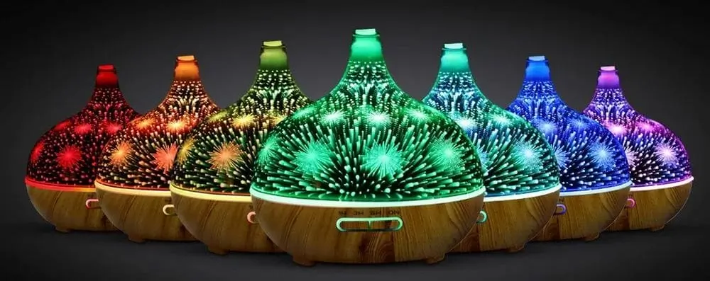 3D Electric Oil Diffuser 7 Colours