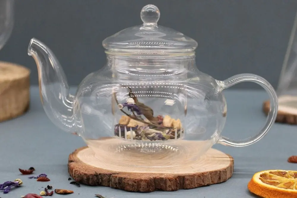 Clear Glass Teapot