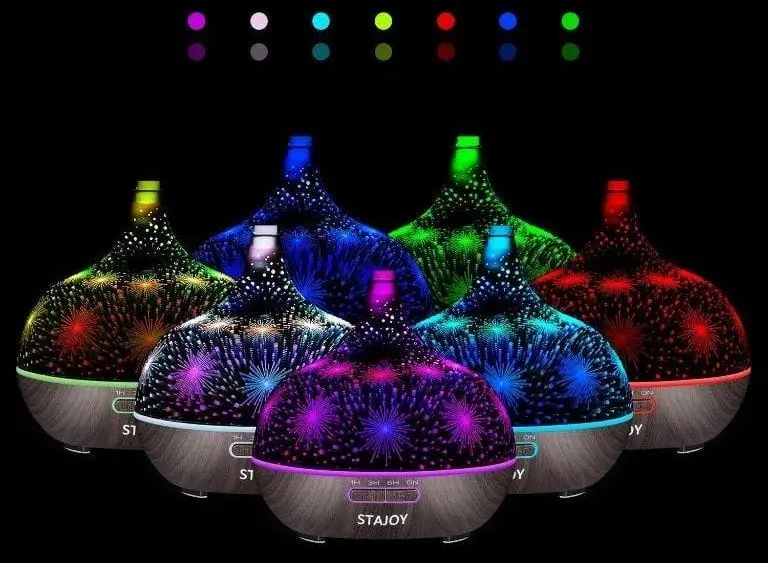 Electric Essential Oil Diffuser 7 Colours