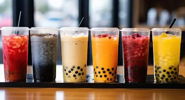 Fruity Boba Tea Cocktails