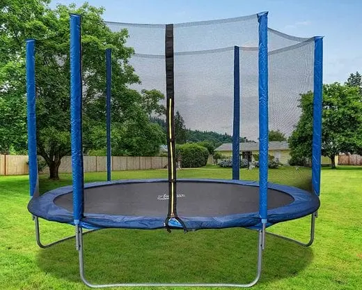 AirWave Outdoor Trampoline In Blue