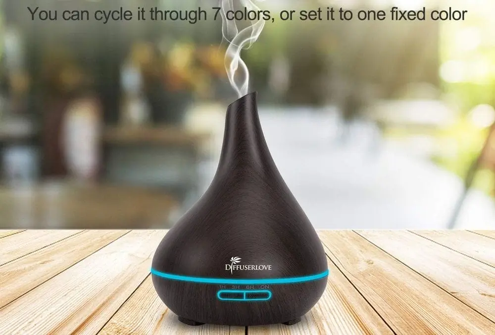 DiffuserLove Essential Oil Diffuser In Black