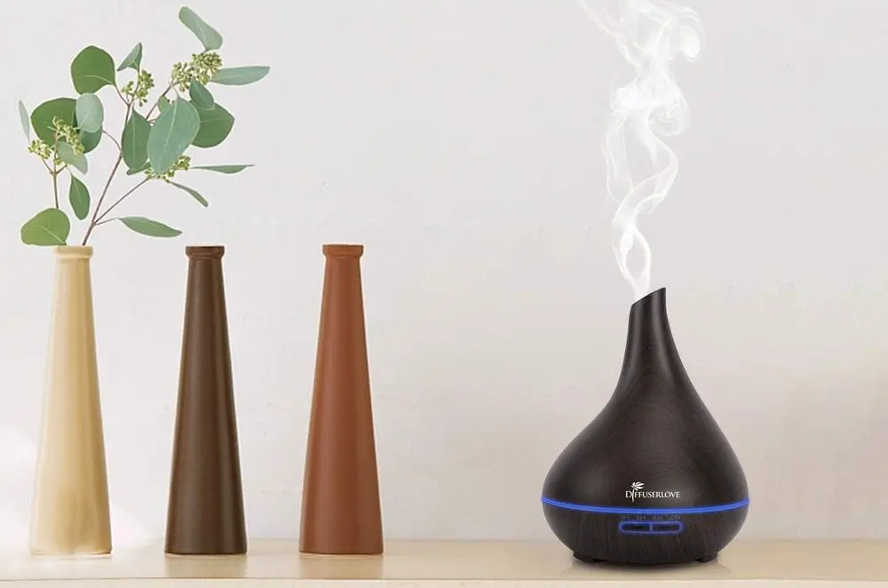 DiffuserLove Essential Oil Diffuser With Flower