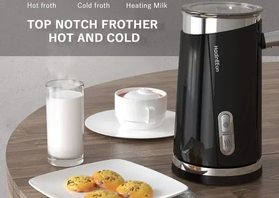 Hadineeon Milk Frother With Mug