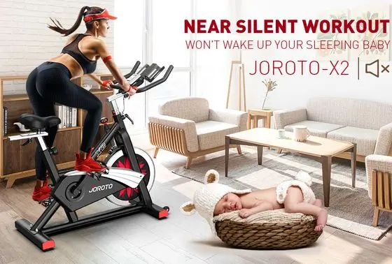 Joroto Home Exercise Bike With Silent Output