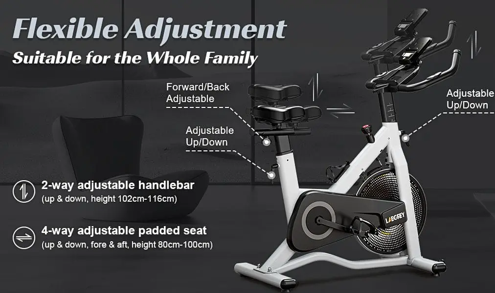 Labgrey Compact Exercise Bike Seat