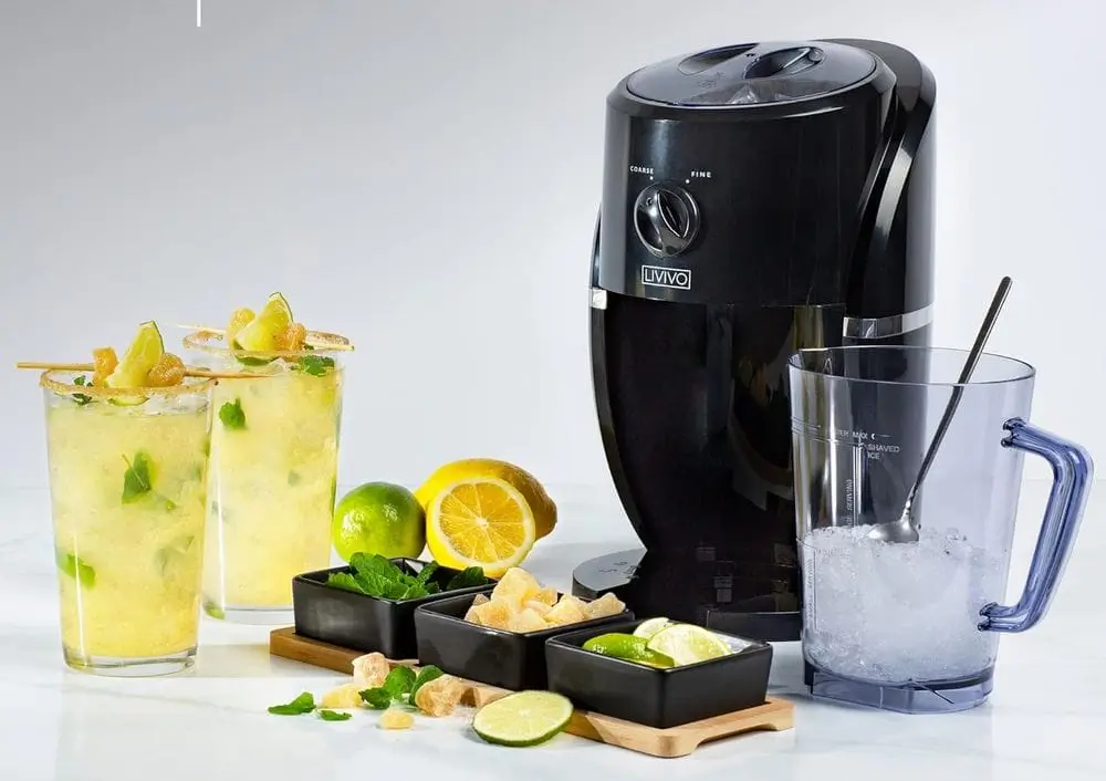 Livio Electric Ice Crusher In Black