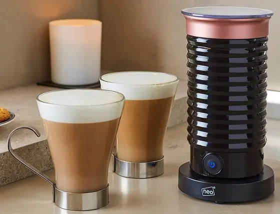 NEO Electric Milk Frother With Mugs