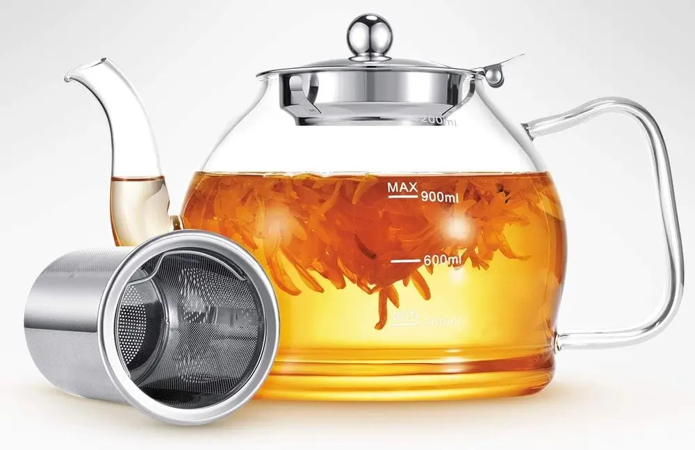 Stntus Clear See Through Teapot