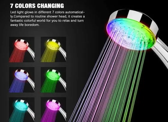 Bright Colour Shower Head Item