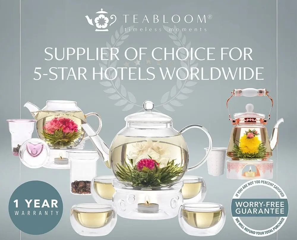 Teabloom Glass Teapot Kettle Guarantee Certificate