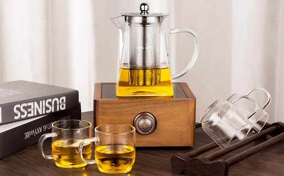 Toyo Hofu Square Glass Teapot Infuser