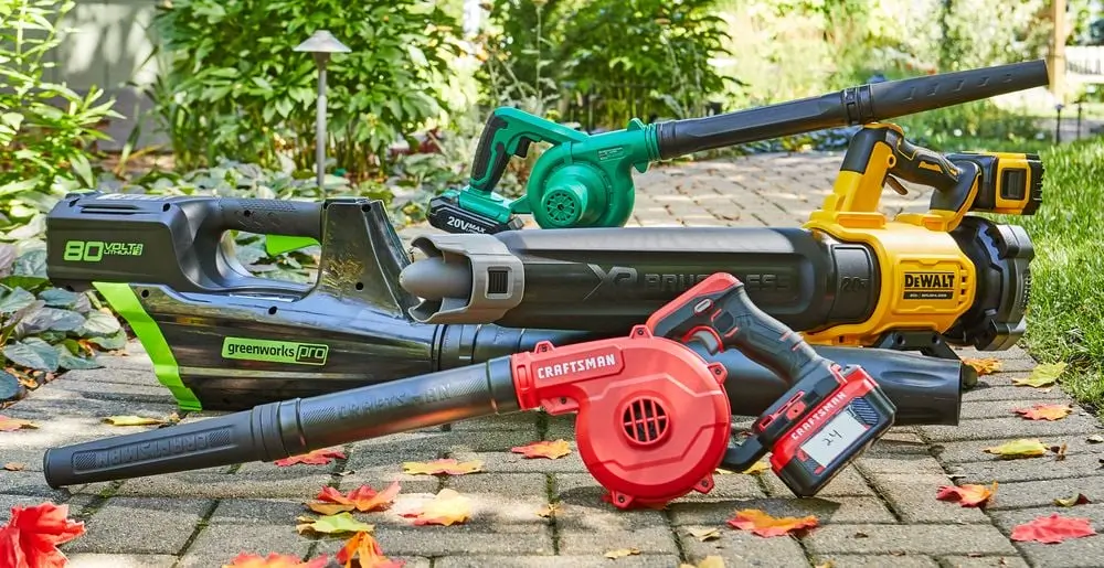 5 Electric Leaf Blowers Machines