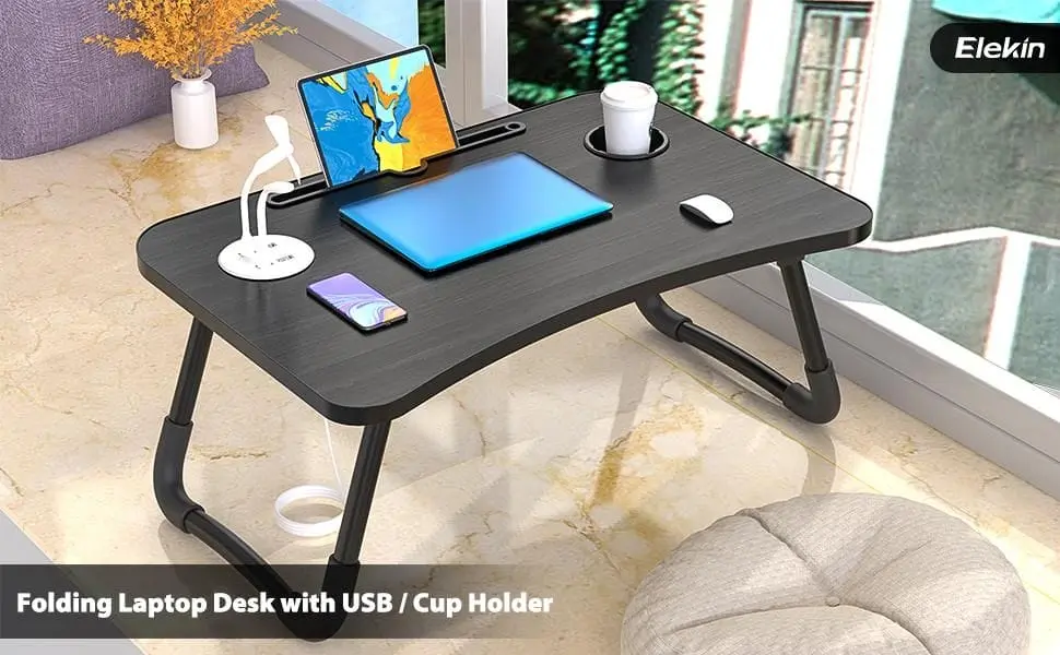 ELEKIN Laptop Table With Mouse