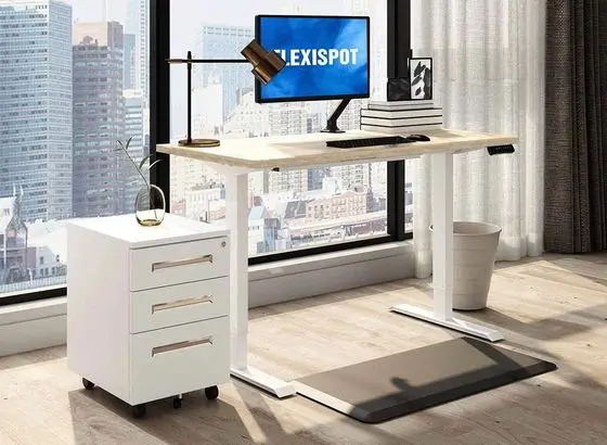 FLEX Sit Stand Desk White