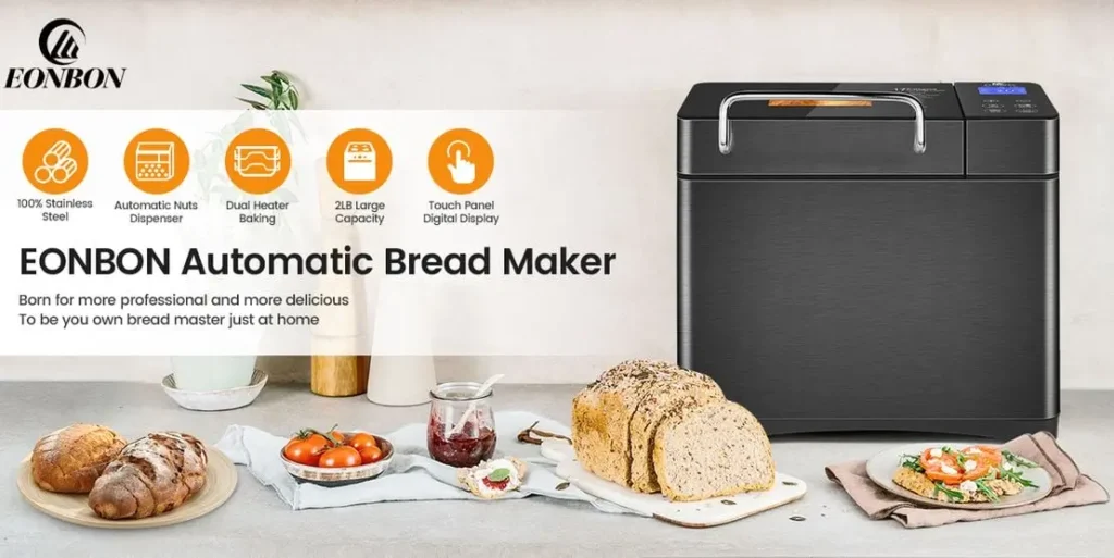 Keepeez Small Bread Maker In Black