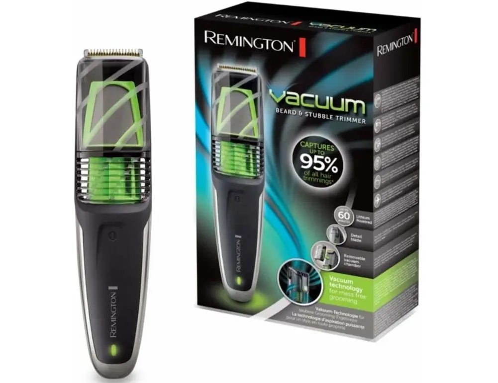 Remington Vacuum Beard Trimmer Box