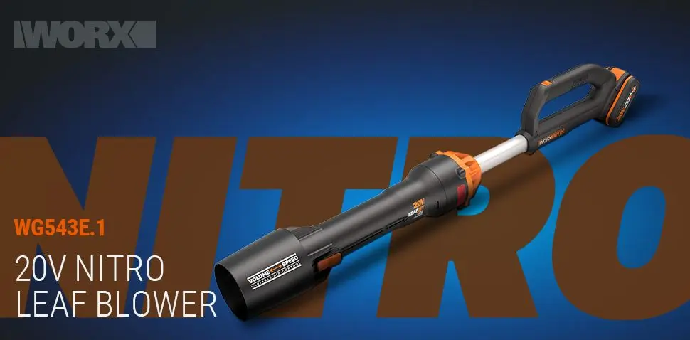 WORX Electric Leaf Blower In Black