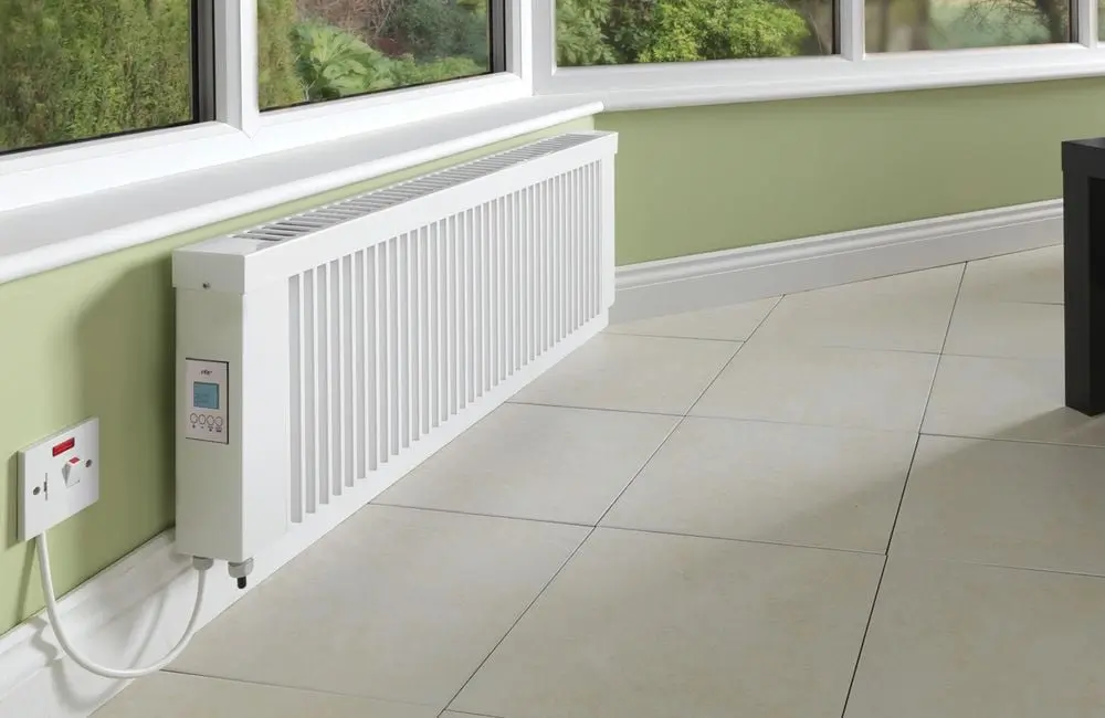 Economical Conservatory Heater In White