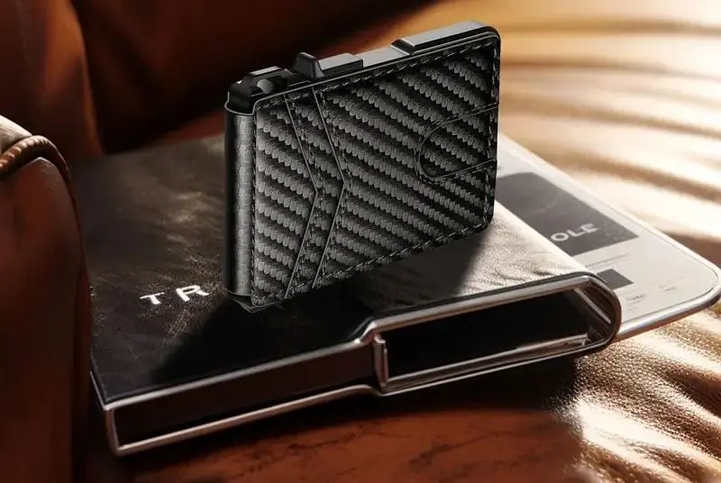 RFID Leather Wallet With Case