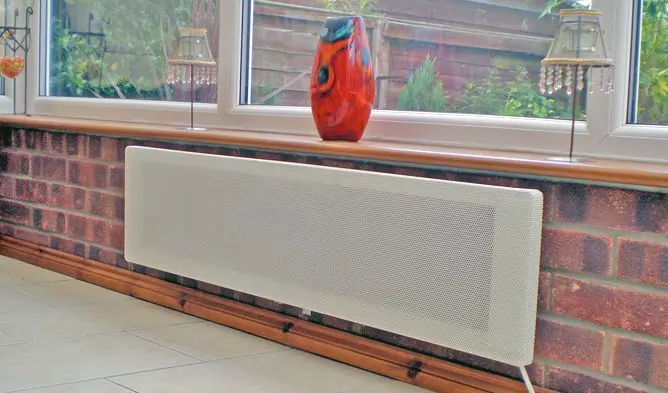 Conservatory Electric Radiator On Wall