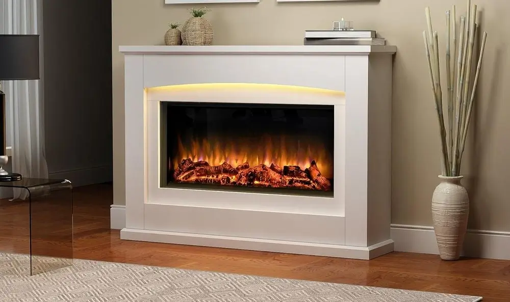 Endeavour Danby Log Electric LED Fireplace