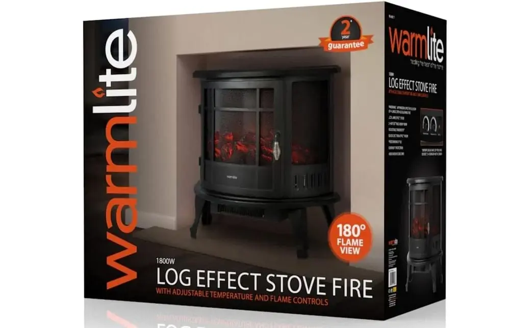 Warmlite Bath Fireplace On Wall Heater BOX