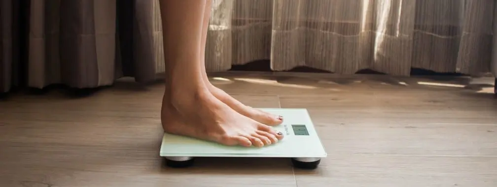 Scale For Body Composition In White