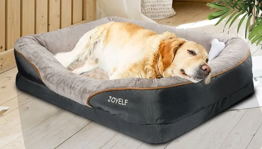 JOYELF Washable Dog Bed On Floor