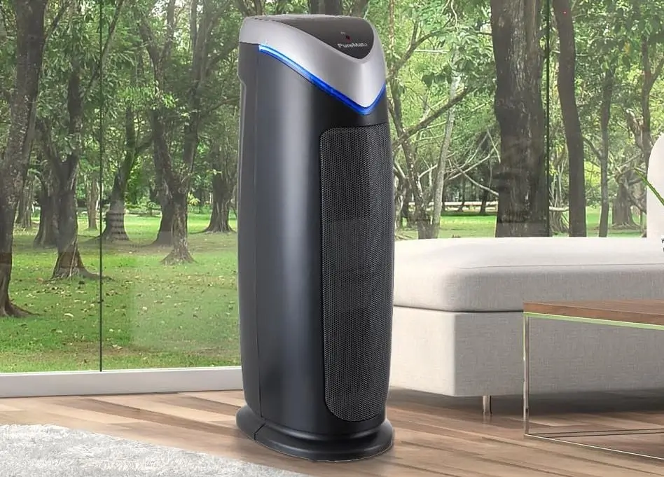 Puremate HEPA Whole Home Air Purifier In Black