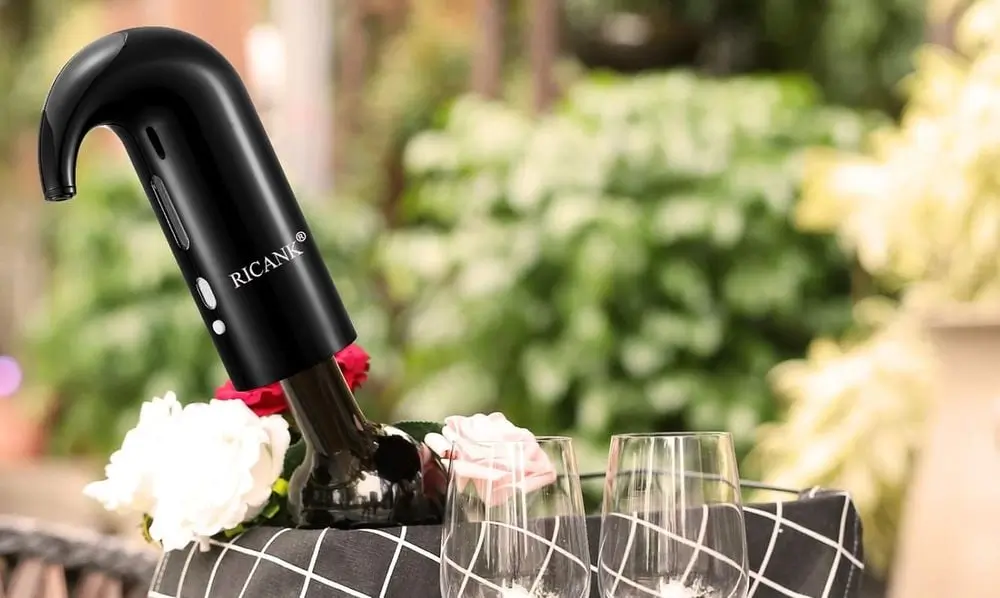 Ricank Aerator Pourer Wine Decanter In Bucket