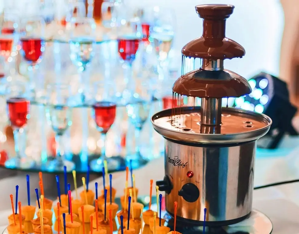 Total Chef Large Chocolate Fountain Party Style