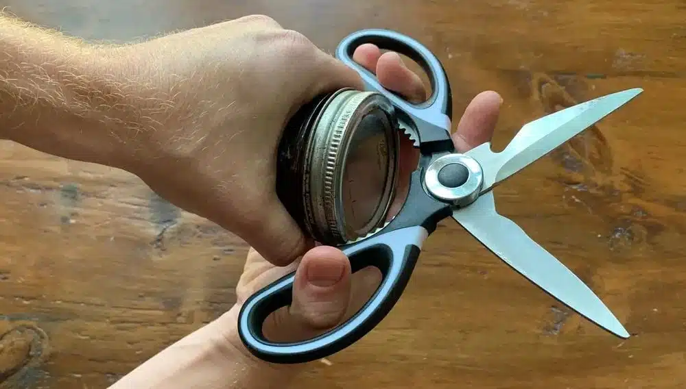 Heavy Duty Scissors Opening Jar