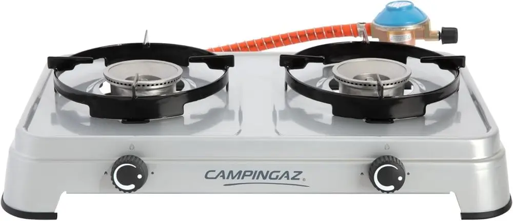 Campingaz Camping Portable Two Burner Stove Settings