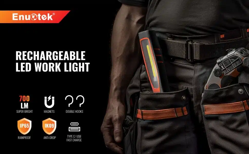 ENUOTEK Magnetic Torch Lamp In Pocket